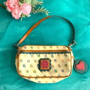 Dooney & Bourke Vintage Rainbow Logo shoulder Bag